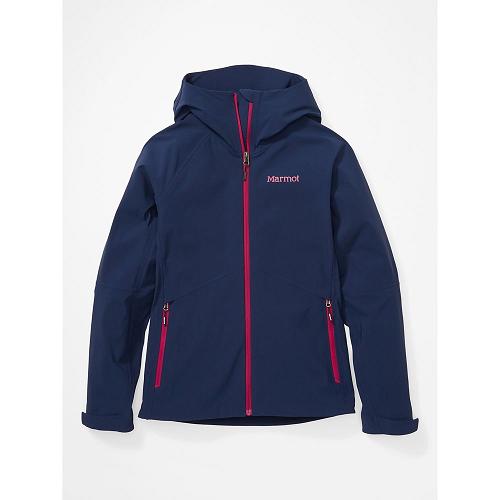 Marmot Alsek Softshell Jacket For Womens Navy MIP026175